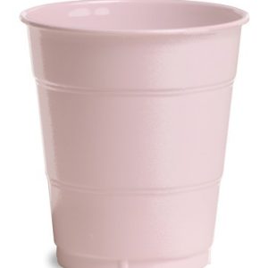 Light Pink Cups 285ml Pk25-0