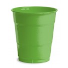 Disposable Plastic Cups Lime Green-0