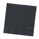 Lunch Napkin Black Pkt 50-0