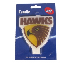 Hawthorn AFL Candle-0