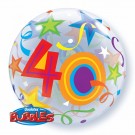 40 Brilliant Stars 22" Bubble Balloon-0