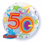 50 Brilliant Stars 22" Bubble Balloon-0