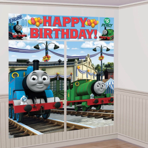 Thomas and Friends Scene Setter Wall Decorating Kit -0