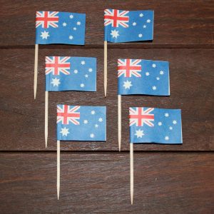 Australian Flag Tooth Picks P25-0