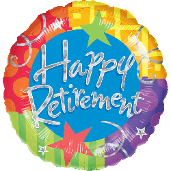 Happy Retirement 18" Foil Balloon-0