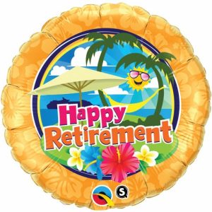 Happy Retirement 18" Foil Balloon-0