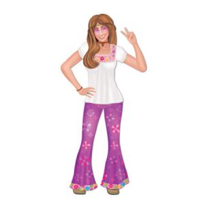 Jointed Female Hippie 35'' (89cm)-0