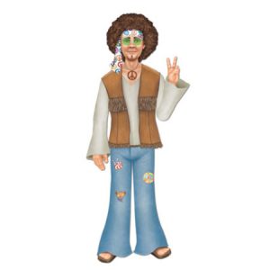 Jointed Male Hippie 3' 1'' (94cm)-0