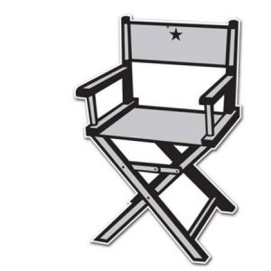 Director's Chair Cutout 19" (48.3cm)-0