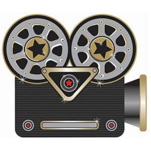 Hollywood Projector Cutout 13'' (33cm)-0