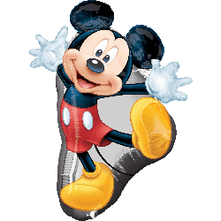 Mickey Full Body Supershape Foil-0