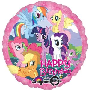 My Little Pony Birthday 18" foil balloon-0