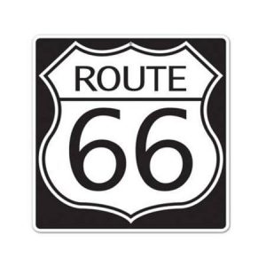 Route 66 Sign Cutout -0