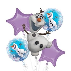 Disney Frozen Olaf Anagram Balloon Bouquet Kit-0