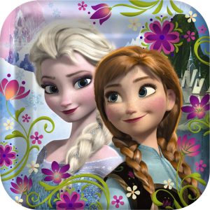 Disney Frozen Plates 9inch 8Pk-0