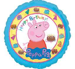 Peppa Pig Happy Birthday 18" Foil-0