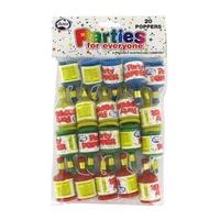 Party Poppers 20 pack-0