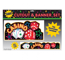 Casino Giant Cutout Banner Set-0