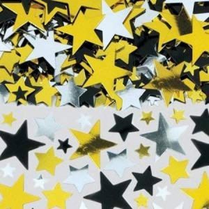 Hollywood Metallic Stars Confetti 71 grams-0