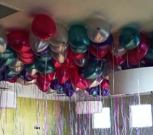 100 Standard Helium Filled Balloons-0