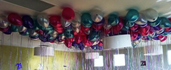 100 Standard Helium Filled Balloons-0