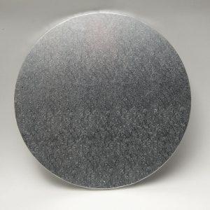 Cake Board 10" silver masonite round or square-0