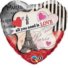 All You Need is Love 18" Foil Balloon-0