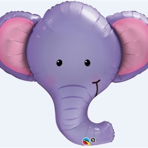 Elephant 29" Shape Foil Balloon-0