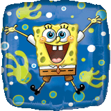 SpongeBob Joy 18" Foil Balloon-0