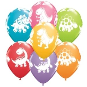 Dinosaurs Cute & Cuddly 28cm/11" Printed Balloon -0