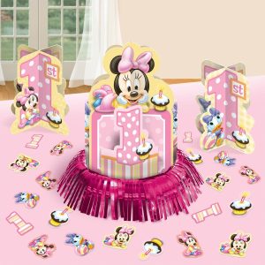 Minnie Mouse 1st Birthday Table Decorating Kit-0