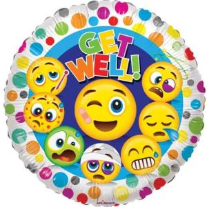 Get Well Smiles Foil Balloon-0