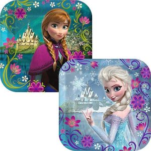 Disney Frozen Plates 7inch 8Pk-0