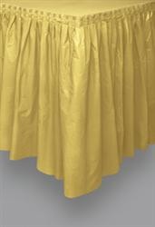 Table Skirt (426x73cm) Silver or Gold-0