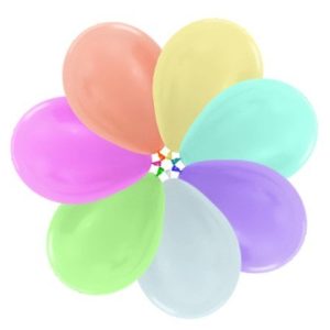 5"/12cm Pearl Coloured Balloons Bag 100-0