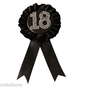 18 Rosette Badge Black-0