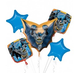 Batman Foil Balloon Bouquet Kit-0