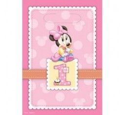 Minnie Mouse 1st Birthday Loot Bags P8-0