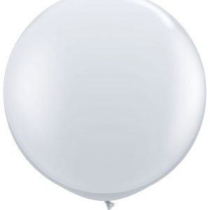 18"/46cm clear round balloons-0