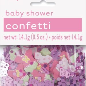 Baby Shower Confetti Pink Dots-0