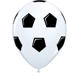 Soccer Ball 11"/28cm Printed Balloon -0