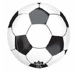 Soccer Ball Birthday 16" Orbz Balloon-0