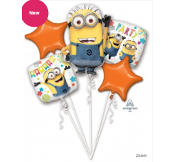 Minion Party Balloon Bouquet Kit-0