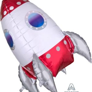 SuperShape Rocket Ship (55cm x 73cm)-0