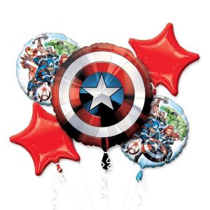 Avengers Shield Balloon Bouquet Kit-0