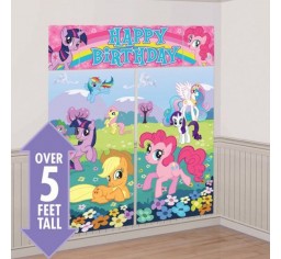 My Little Pony Giant Scene Setter Wall Decorating Kit -0