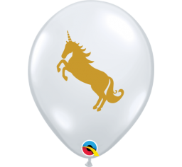 Unicorn 11"/28cm Printed Balloon -0