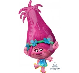 Trolls Poppy Shape Foil Balloon-0