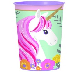 Unicorn 474ml Plastic Cup-0