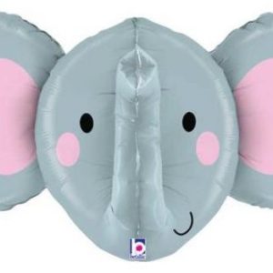 Elephant 34" Shape Foil Balloon-0